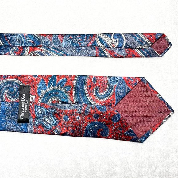 CHRISTIAN DIOR Silk Tie - Picture 3 of 5